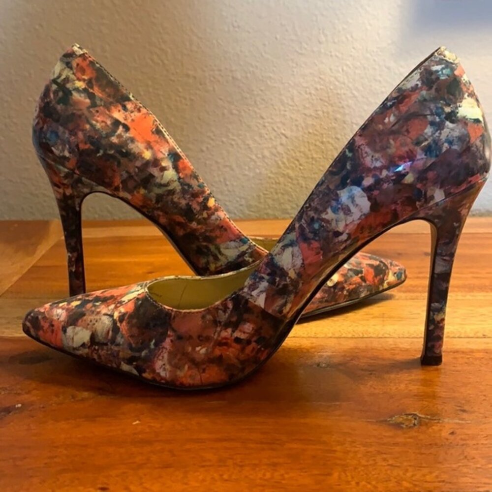 BCBG Multi Color Heels